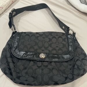 Coach Soho Pleated Signature Hobo Shoulder Bag